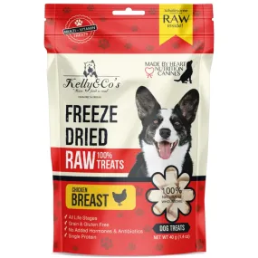 [2 FOR $14] Kelly & Co's Chicken Breast Freeze-Dried Raw Dog Treats 40g