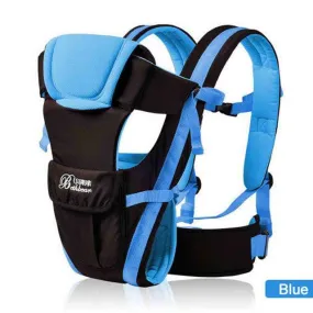 4 in 1 Comfortable  Front Facing Sling Backpack Pouch Wrap Baby Kangaroo Breathable Baby carrier 0-30 Months