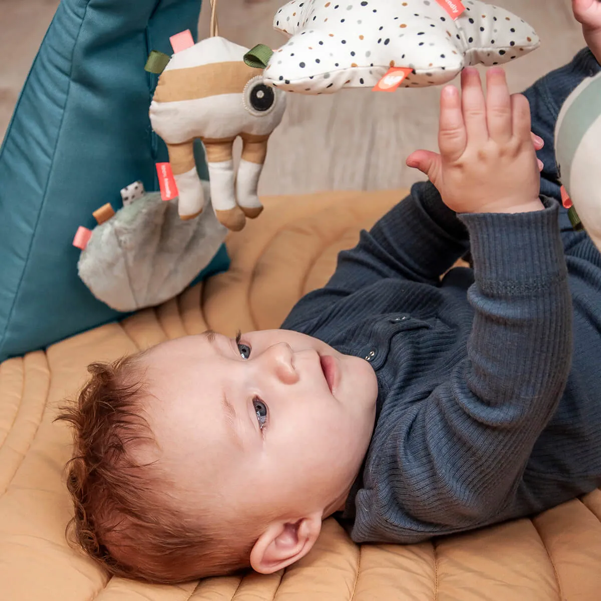 Activity gym with play mat - Sea friends - Colour mix