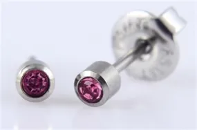 **At Home Piercing Cartridge** Titanium 2mm, Rose (1 pair) - 71-210