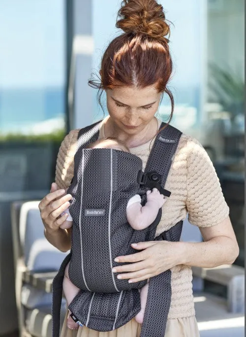 Baby Carrier Mini 3D Jersey - Anthracite