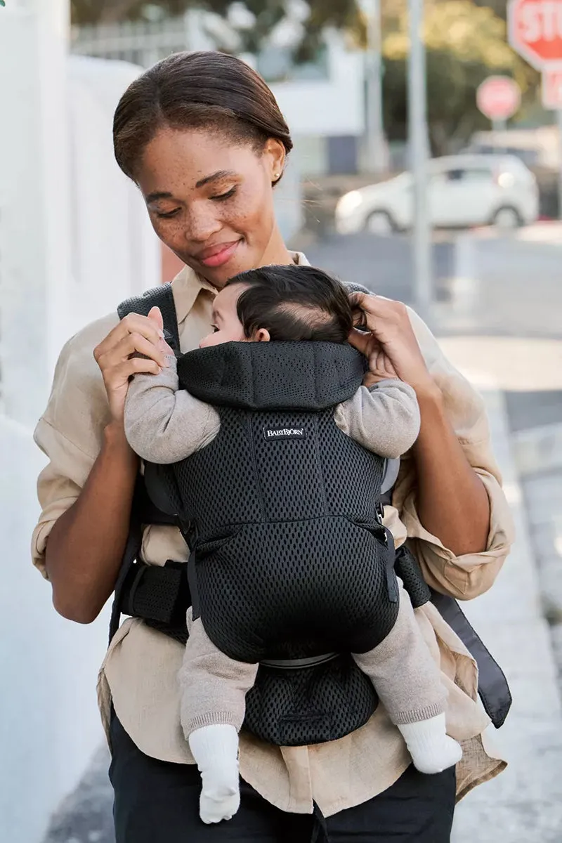 BabyBjörn Baby Carrier Free 3D Mesh, Black