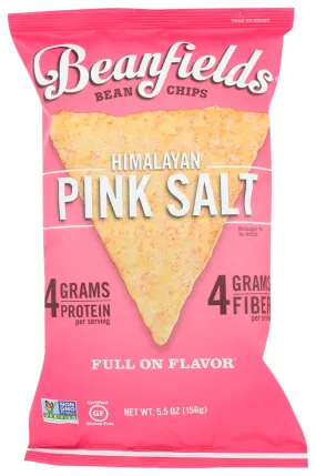 Beanfields - Himalayan Pink Salt Bean Chips, 5.5oz
 | Pack of 6