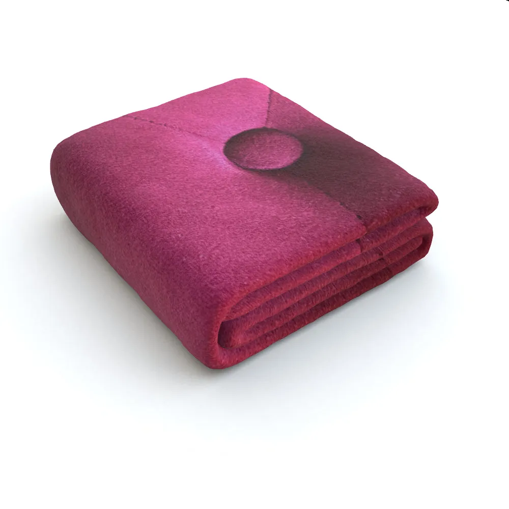 Blanket Throws - Pink Velvet - CJ Designs