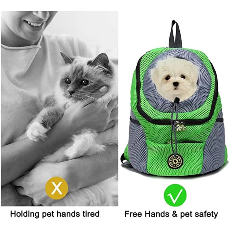 Breathable Pet Front Bag Outdoor Travel Backpack