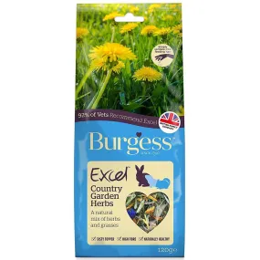 Burgess Excel Country Garden Herbs Nature Snack For Small Animals 120g