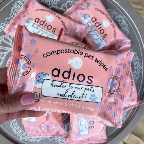 Compostable Pet Wipes (25 wipes)