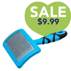 Curved Soft Slicker Brush Small by Groom Professional