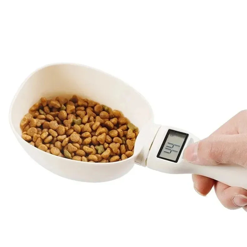 Digital Pet Food Measuring Spoon Scale – Accurate Food Measurement for Cats and Dogs