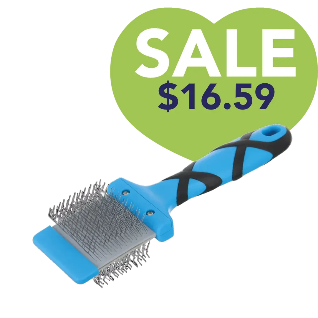 Double Sided Flexible Slicker Brush Soft by Groom Professional