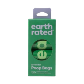 Earth Rated PoopBags Refill Pack 8 Rolls, 120ct Scented