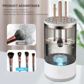 Electric Makeup Brushes Cleaner with Box Packing