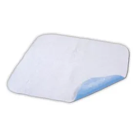 Essential Medical Quik Sorb Brushed Polyester Bed/Sofa Reusable Incontinence Underpad, 24" x 35", Pack of 3