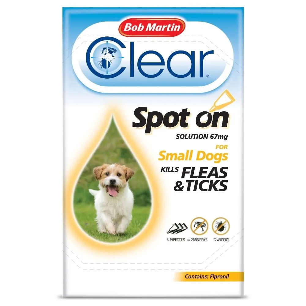 Flea Clear Spot On for Small Dogs