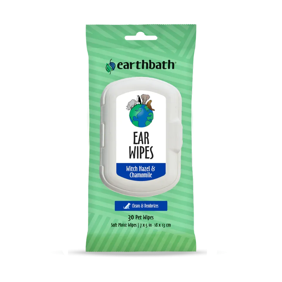 Grooming Ear Wipes, 30 ct