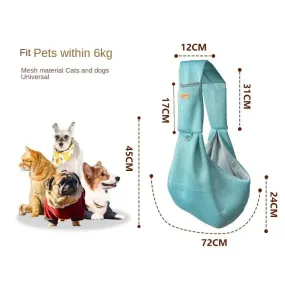 Hands-Free Pet Sling Carrier for Comfortable Travel