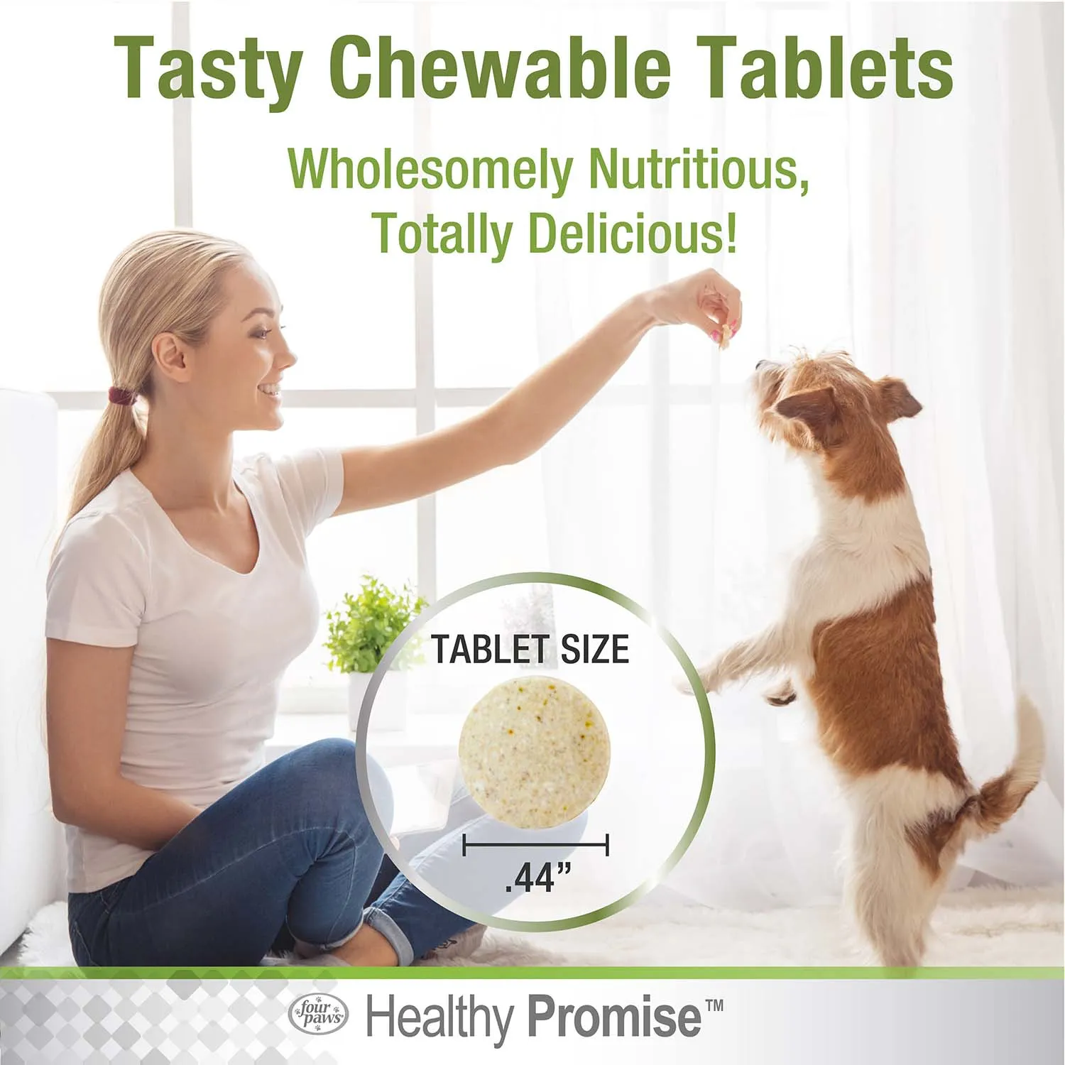 Healthy Promise Brewers Yeast Chews for Dogs, 250 ct