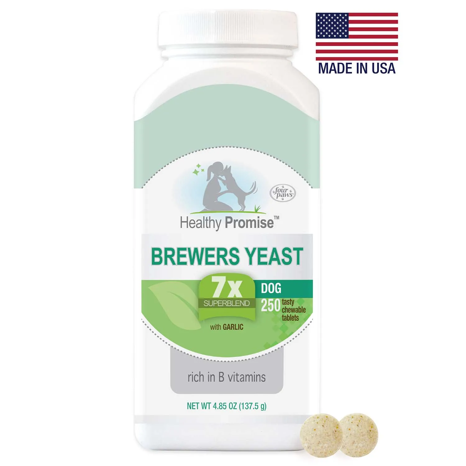 Healthy Promise Brewers Yeast Chews for Dogs, 250 ct