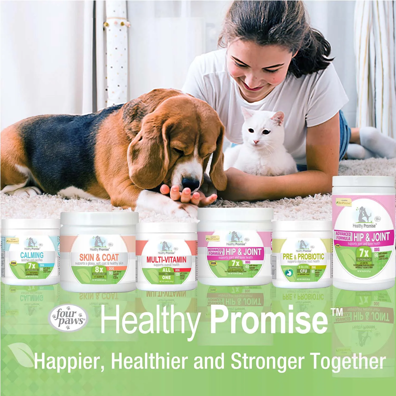 Healthy Promise Brewers Yeast Chews for Dogs, 250 ct