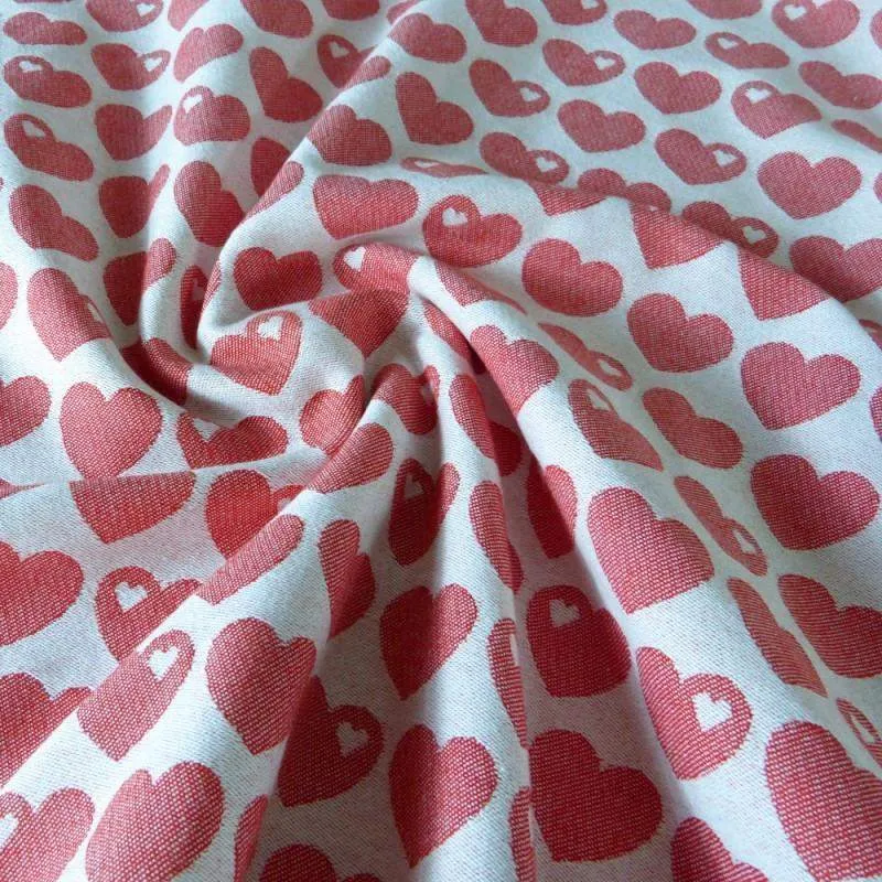 Hearts by Graziela Woven Wrap by Didymos