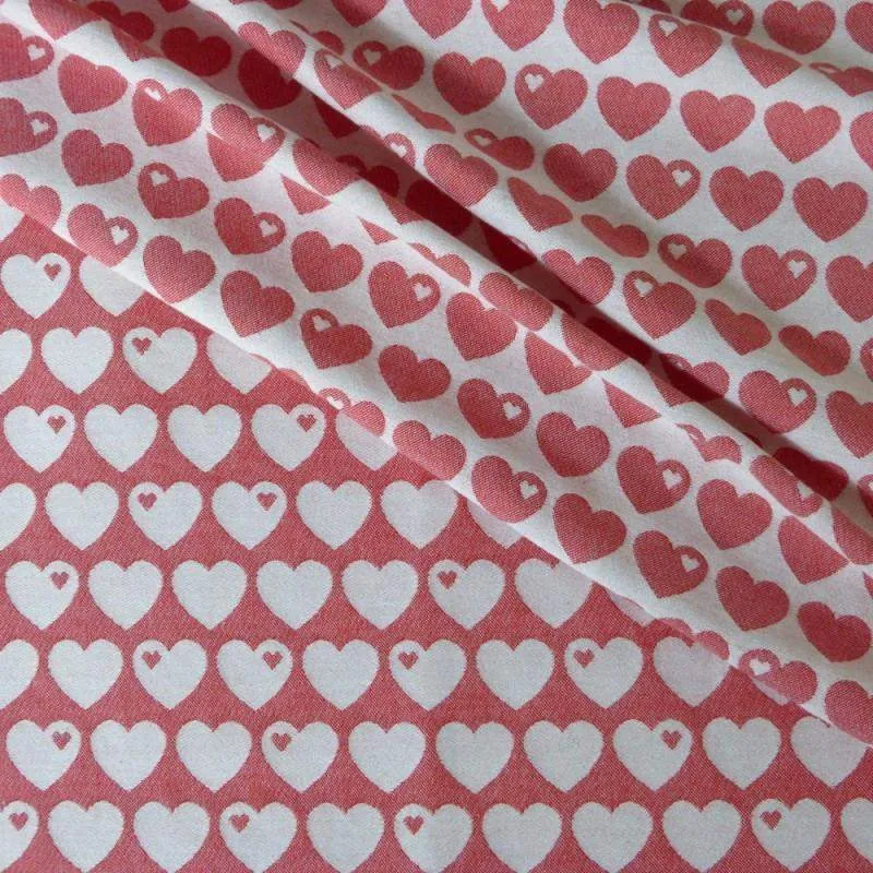 Hearts by Graziela Woven Wrap by Didymos