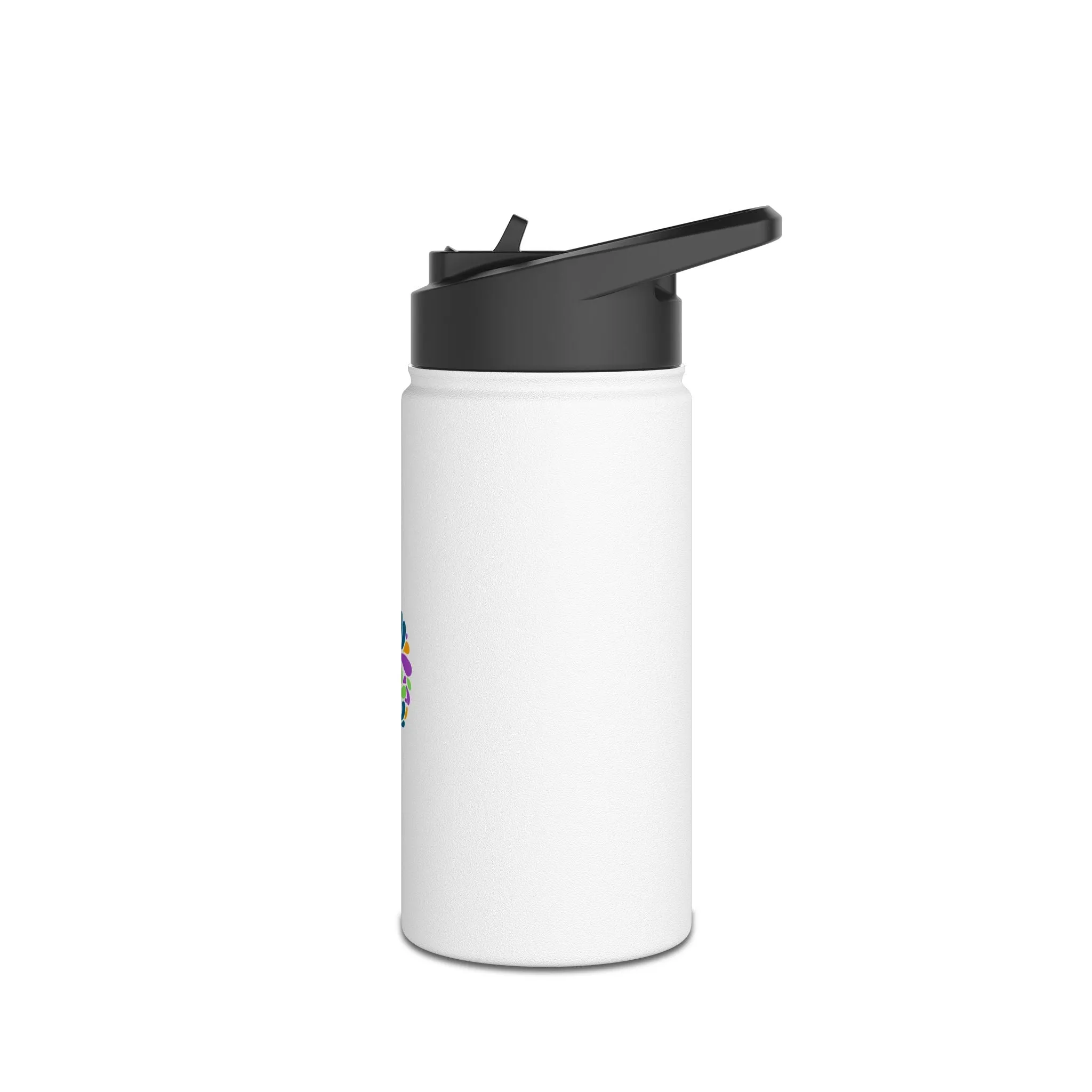 Hydrate in Style: Kay Chimba Stainless Steel Water Bottle - Standard Lid