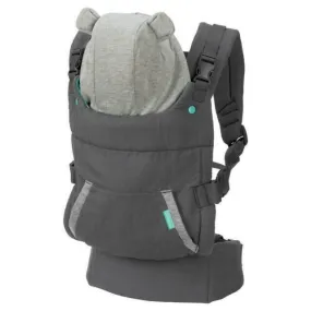 Infantino Cuddle Up Ergonomic Hoodie Carrier - Grey