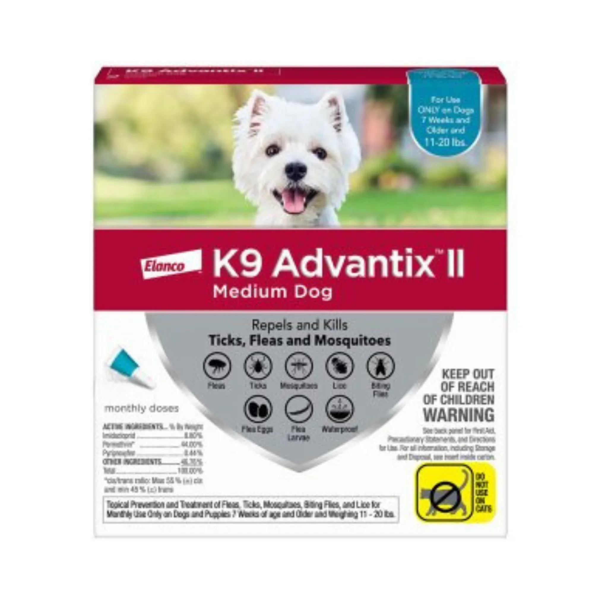 K9 Advantix II Flea & Tick Treatment For Dogs