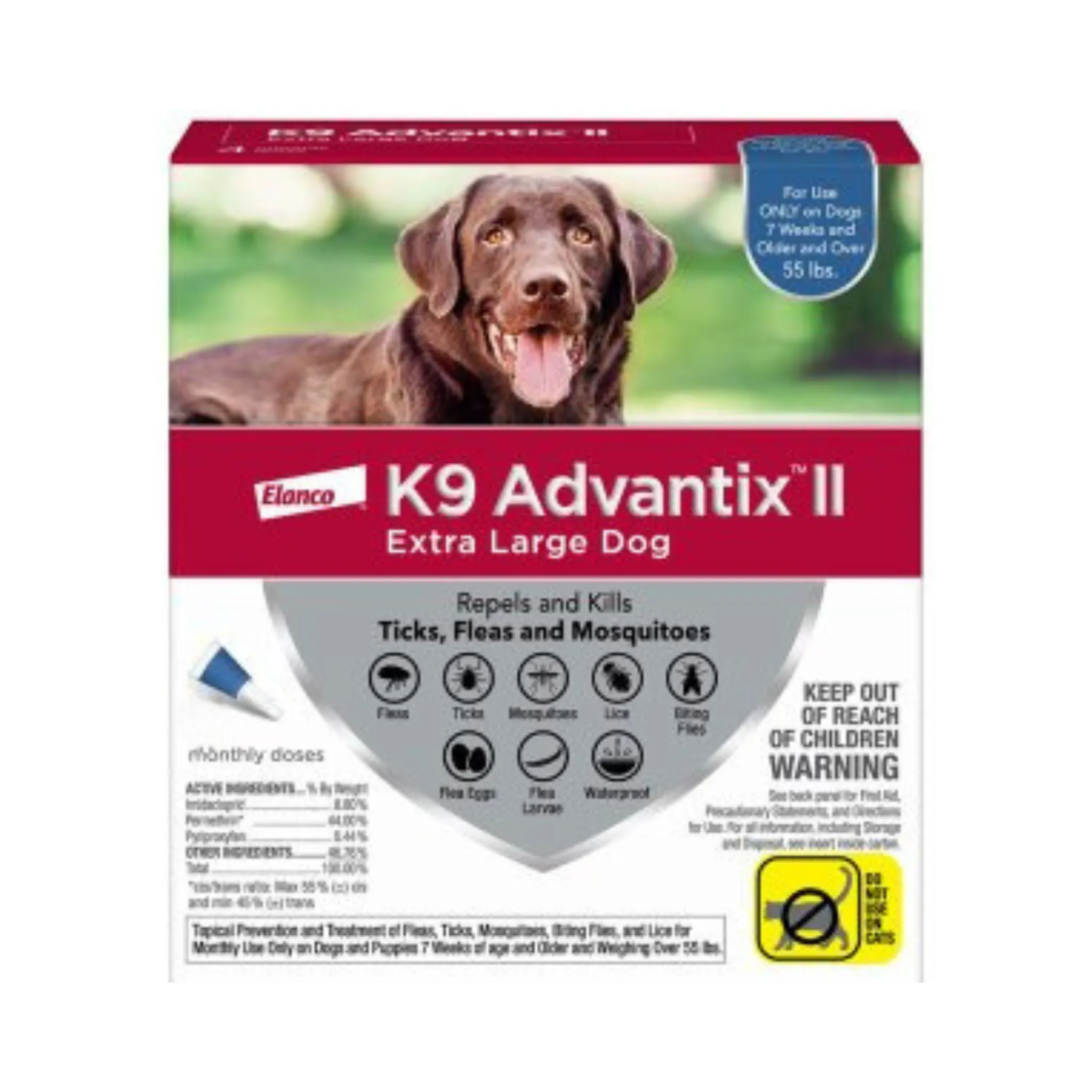 K9 Advantix II Flea & Tick Treatment For Dogs