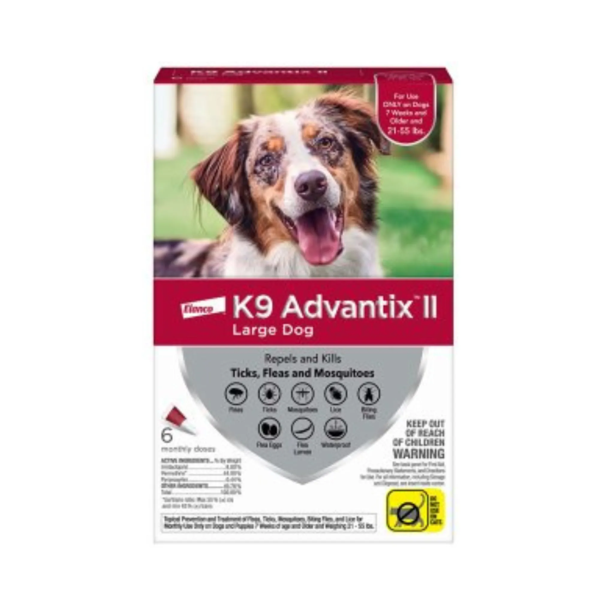 K9 Advantix II Flea & Tick Treatment For Dogs