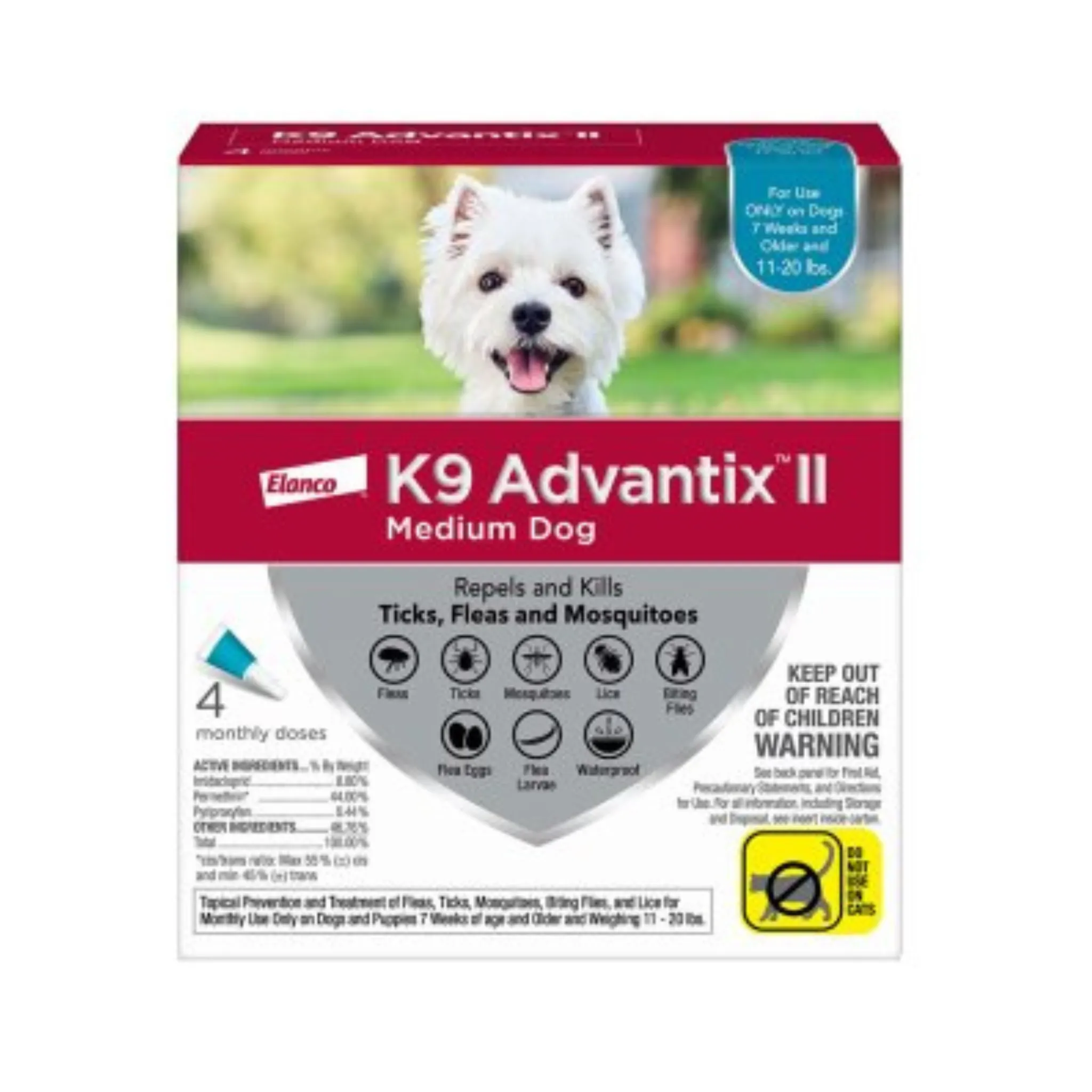 K9 Advantix II Flea & Tick Treatment For Dogs