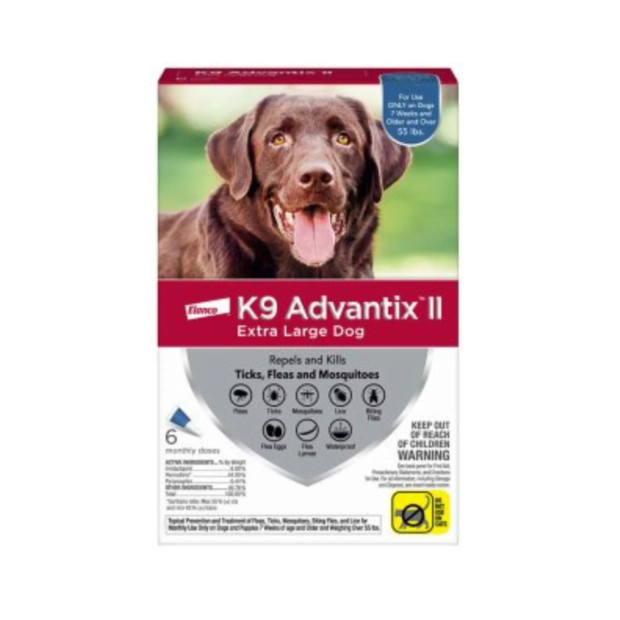 K9 Advantix II Flea & Tick Treatment For Dogs