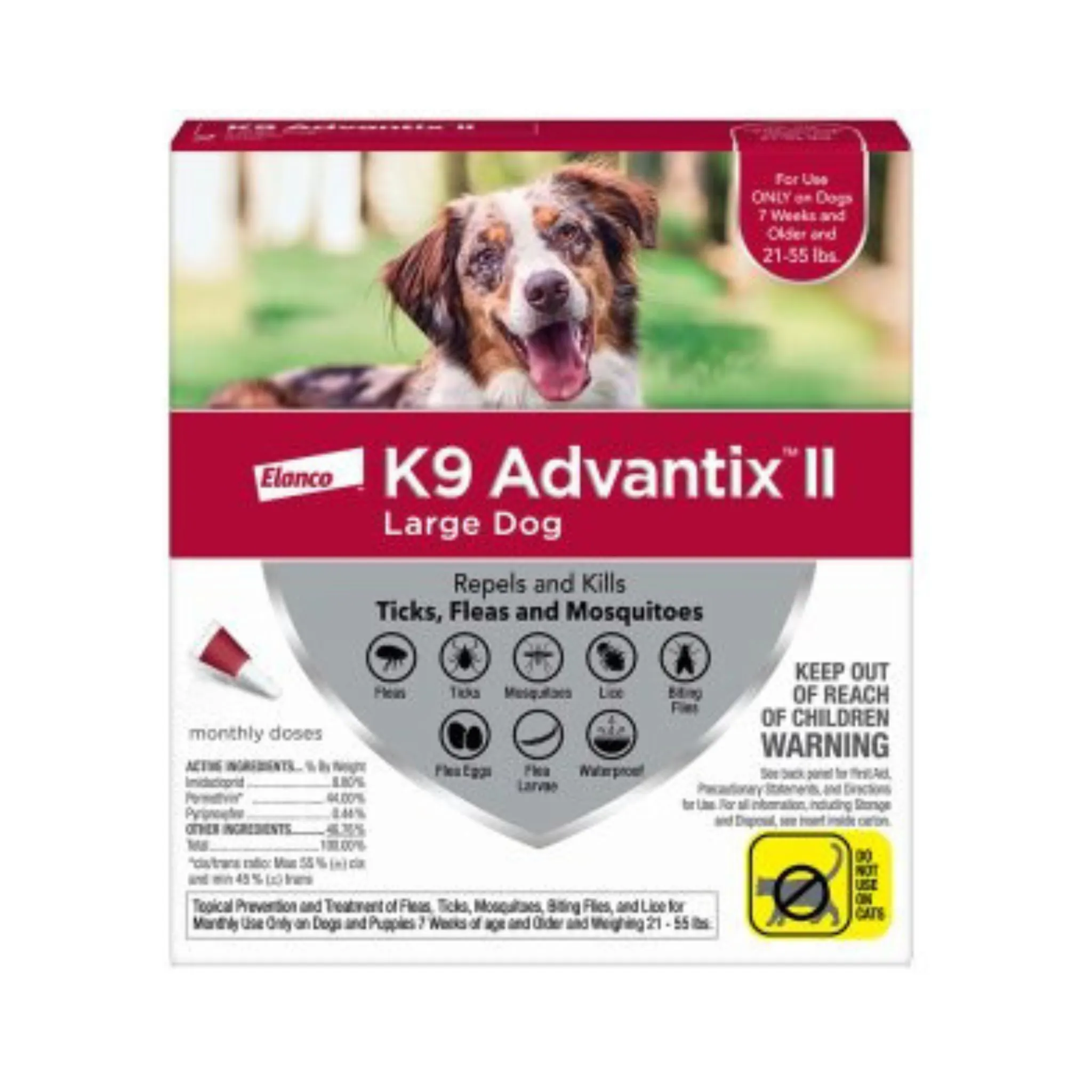 K9 Advantix II Flea & Tick Treatment For Dogs