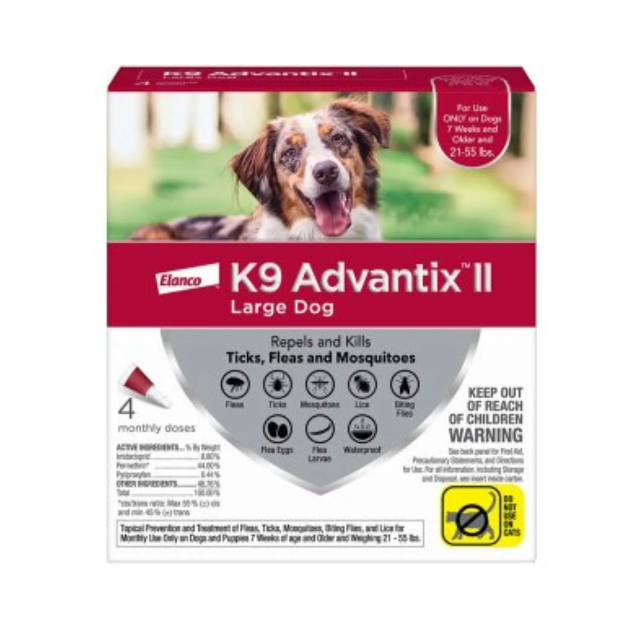 K9 Advantix II Flea & Tick Treatment For Dogs