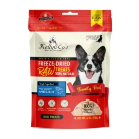 Kelly & Co's Family Pack Amberjack Freeze-Dried Raw Dog Treats 170g