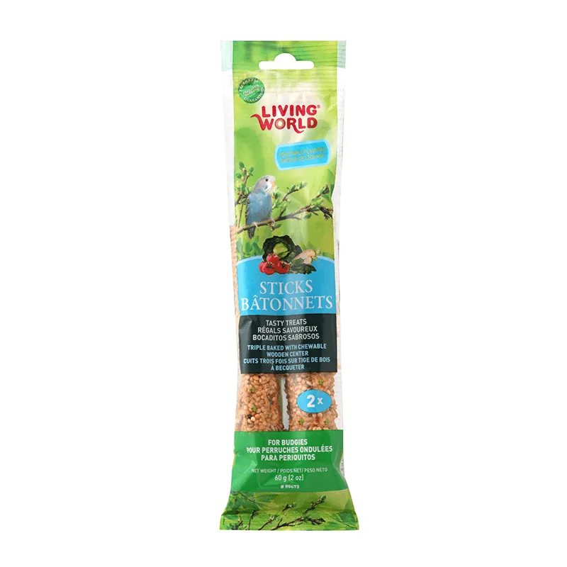 Living World Budgie Sticks