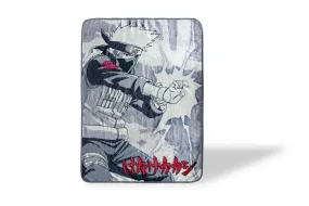 Naruto Kakashi Hatake Large Throw Blanket | Anime Blanket | 60 x 45 Inches