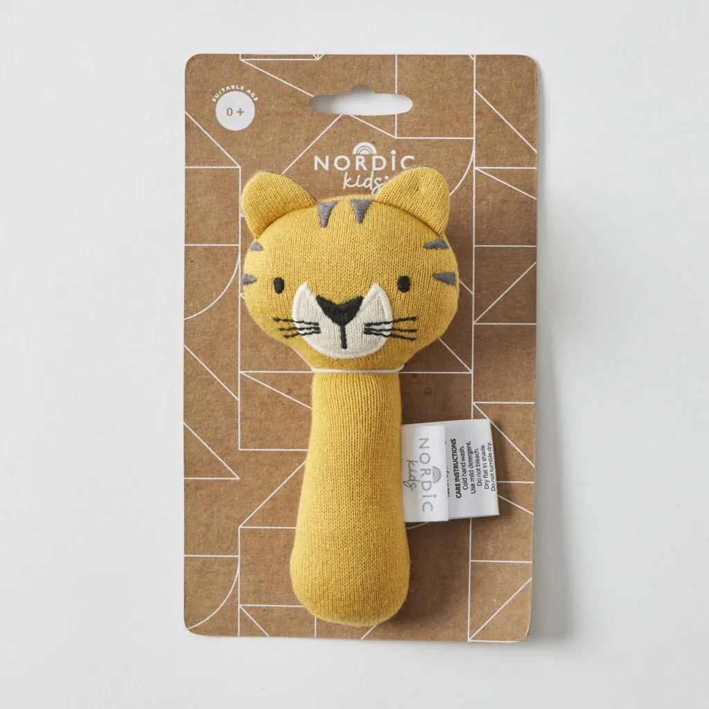 NORDIC KIDS LUCA TIGER RATTLE