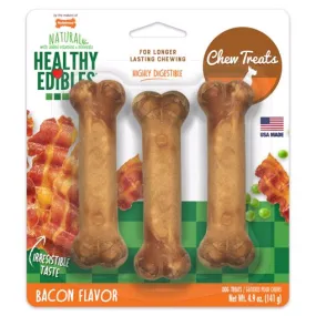 Nylabone 3 PK. REGULAR HEALTHY EDIBLES - BACON