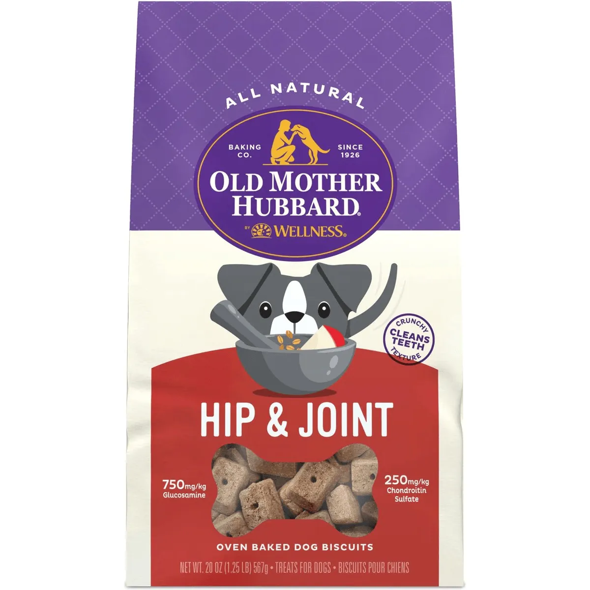 Old Mother Hubbard Hip & Joint Natural Oven-Baked Biscuits Dog Treats