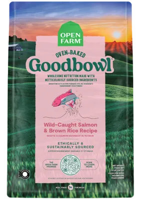 Open Farm Goodbowl Wild-Caught Salmon & Brown Rice Recipe for Dogs