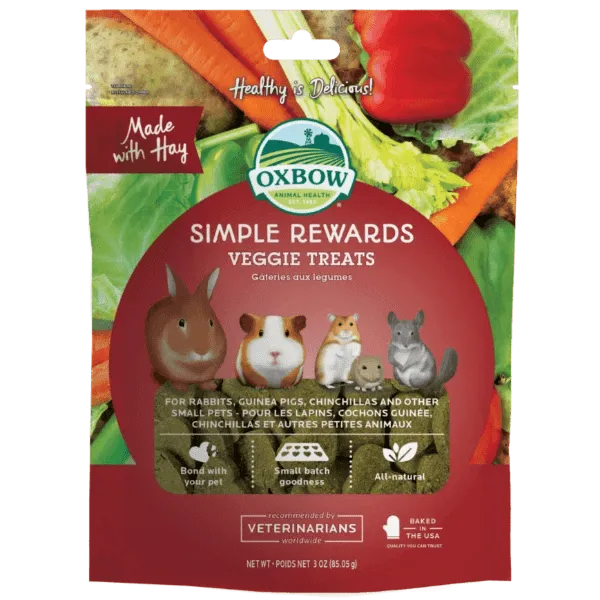 Oxbow Simple Rewards Baked Veggie Treats