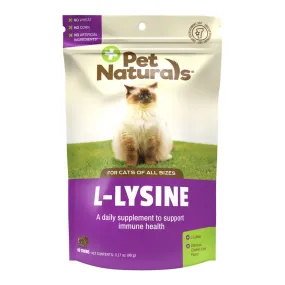 Pet Naturals L-Lysine Chews for Cats, 60 ct