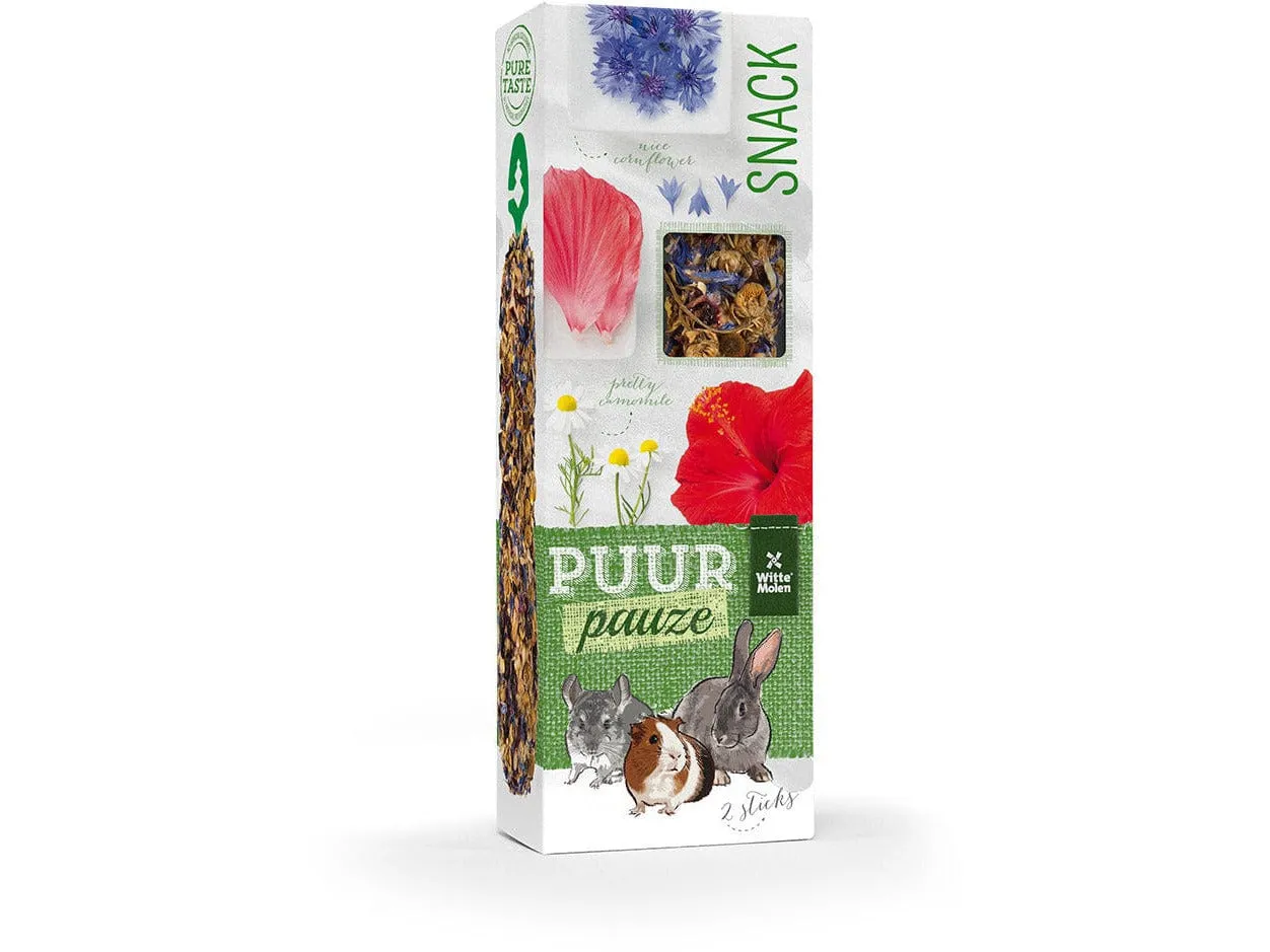 Puur Pauze Sticks Camomile & Cornflower 110Gr