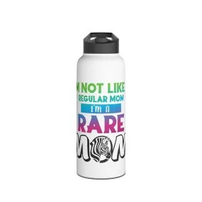 Rare Mom Stainless Steel Water Bottle, Standard Lid