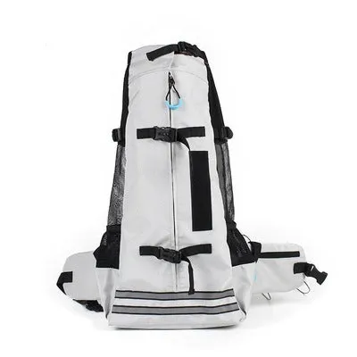 Reflective Breathable Pet Backpack - Strong, Waterproof, and Comfortable Carrier  Introduction: