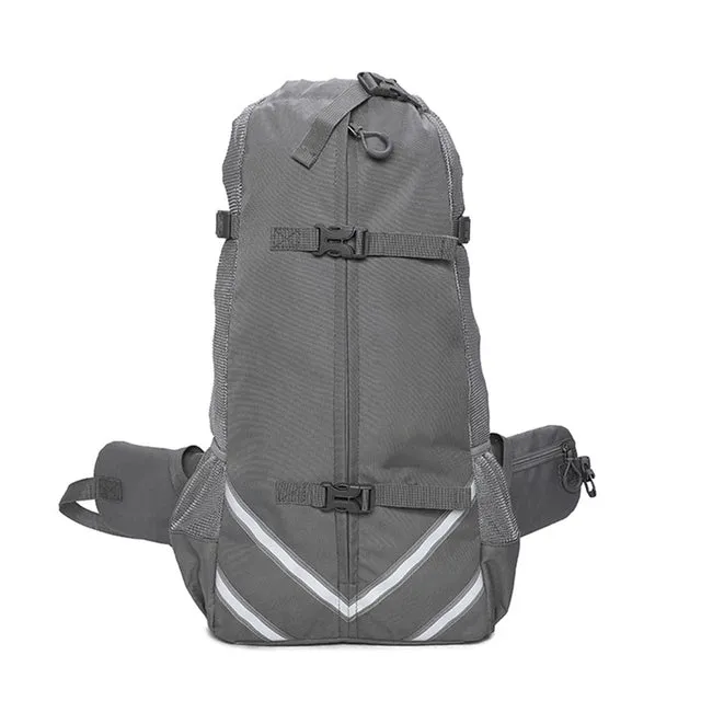 Reflective Breathable Pet Backpack - Strong, Waterproof, and Comfortable Carrier  Introduction: