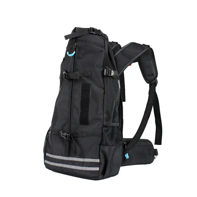 Reflective Breathable Pet Backpack - Strong, Waterproof, and Comfortable Carrier  Introduction: