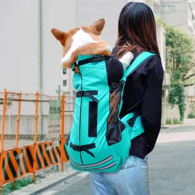 Reflective Breathable Pet Backpack - Strong, Waterproof, and Comfortable Carrier  Introduction: