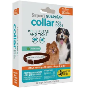 Sergeant's Guardian Flea & Tick Collar for Dogs, 1 Count